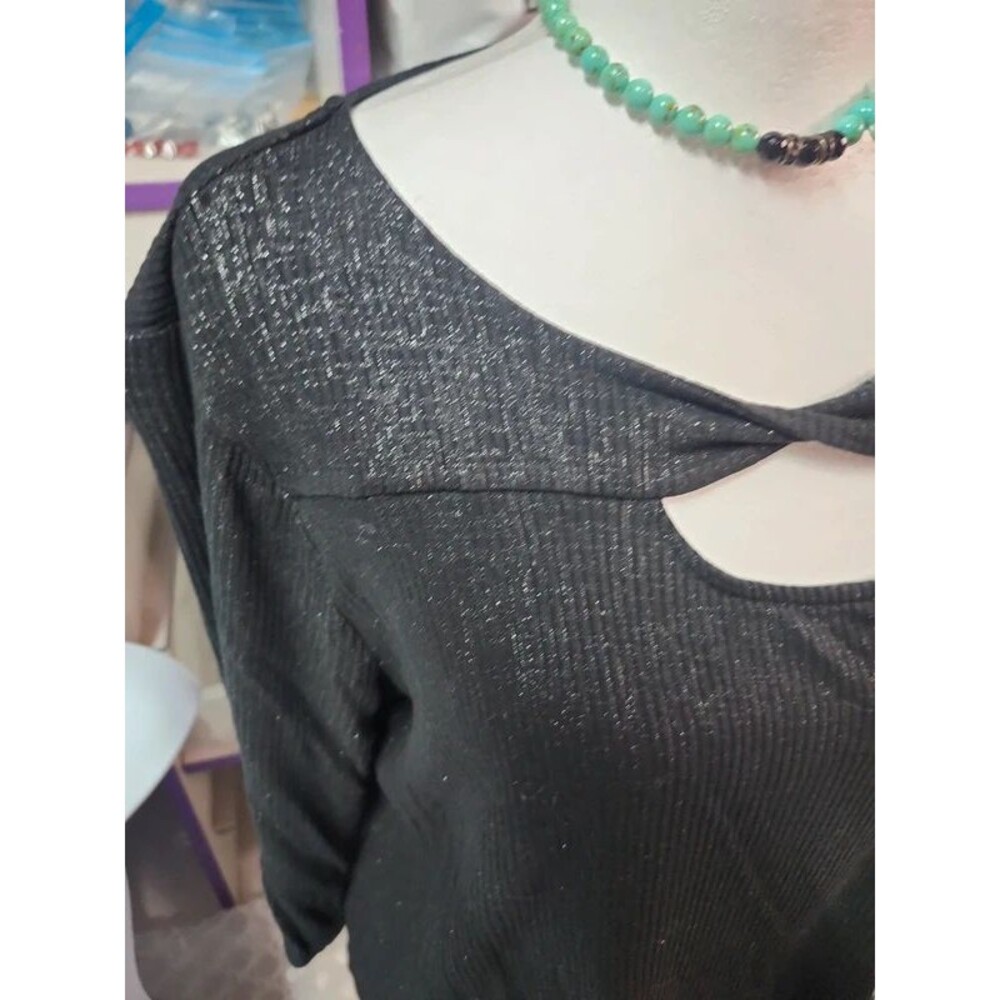 chincos keyhole shimmer top SZ 1 - Picture 2 of 6